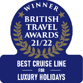British Travel Awards 2022 Silver Best Luxury Holidays Cruise Line